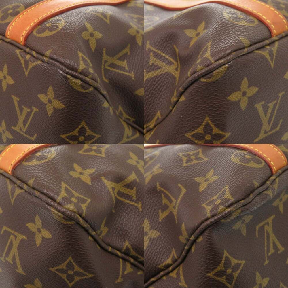 LOUIS VUITTON Authentic Brown Monogram Tote Bag - Picture 4 of 9